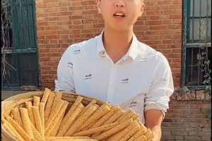 90后刘永超直播卖麦芽糖年销百万