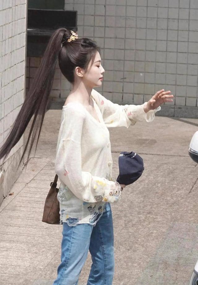 白鹿高马尾生图