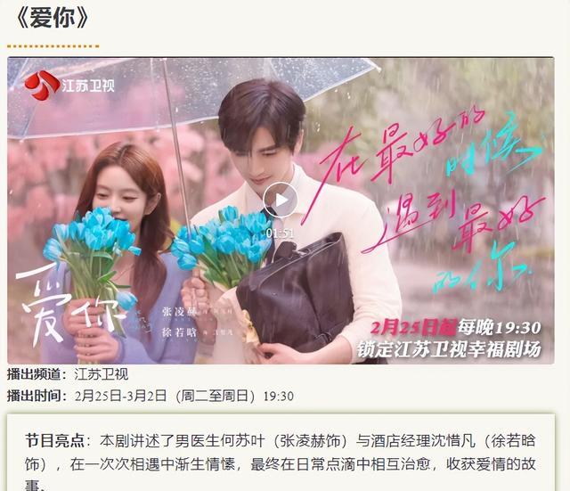 《爱你》播出信息